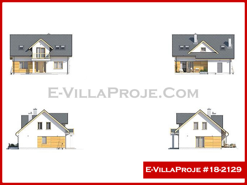 Ev Villa Proje #18 – 2129 Ev Villa Projesi Model Detayları