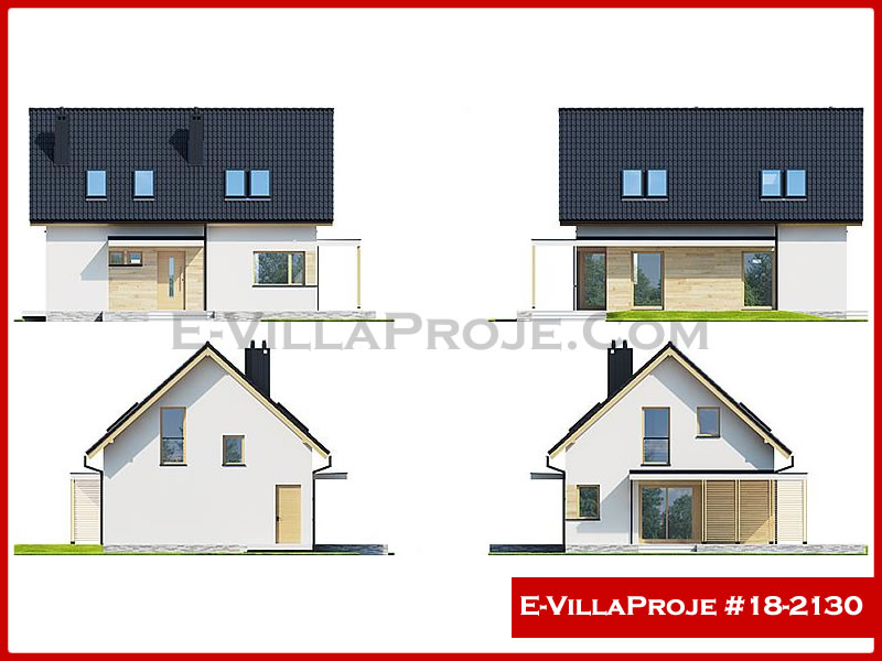 Ev Villa Proje #18 – 2130 Ev Villa Projesi Model Detayları