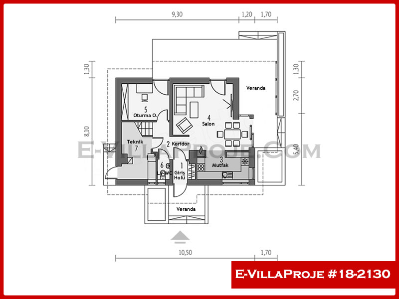 Ev Villa Proje #18 – 2130 Ev Villa Projesi Model Detayları