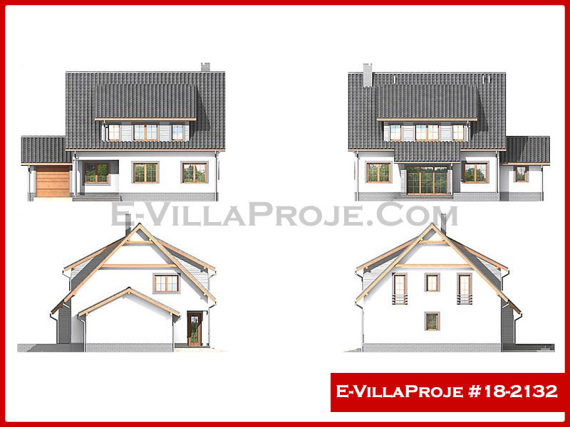 Ev Villa Proje #18 – 2132 Ev Villa Projesi Model Detayları