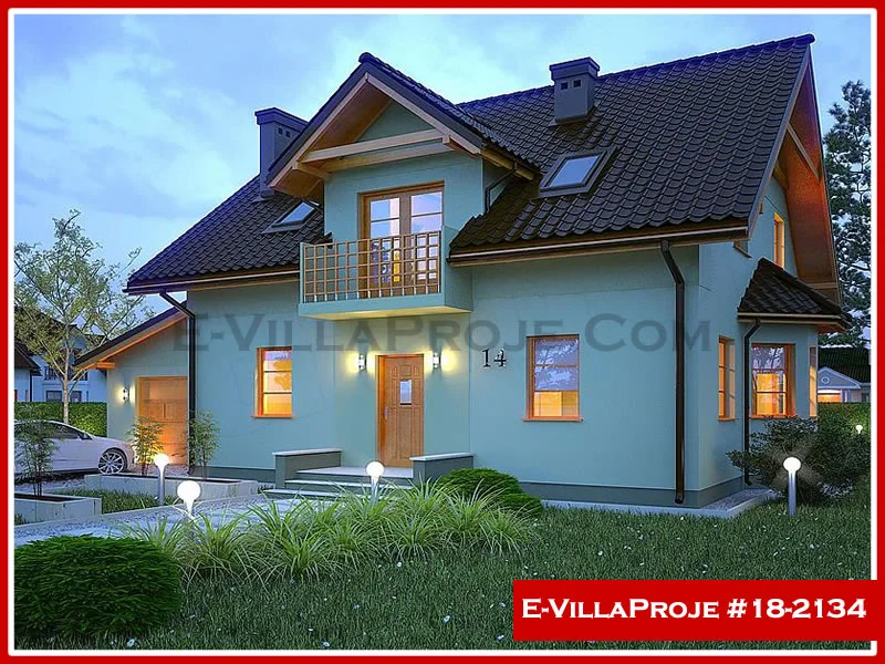 Ev Villa Proje #18 – 2134 Villa Proje Detayları