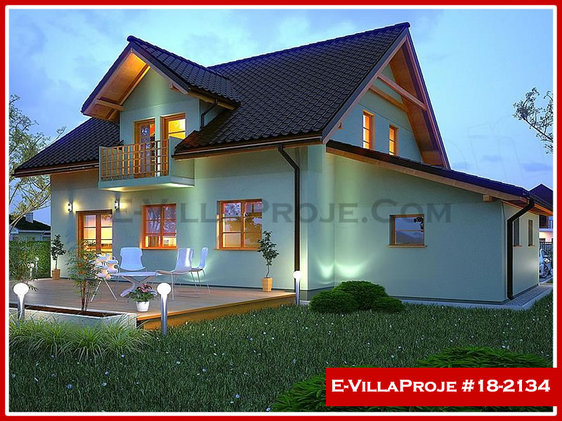 Ev Villa Proje #18 – 2134 Ev Villa Projesi Model Detayları
