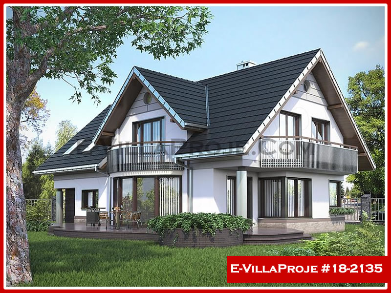 Ev Villa Proje #18 – 2135 Ev Villa Projesi Model Detayları