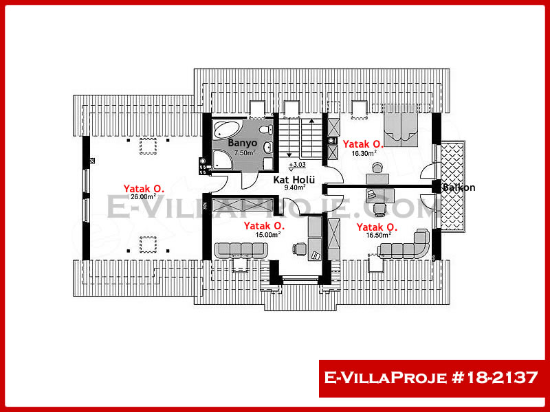 Ev Villa Proje #18 – 2137 Ev Villa Projesi Model Detayları