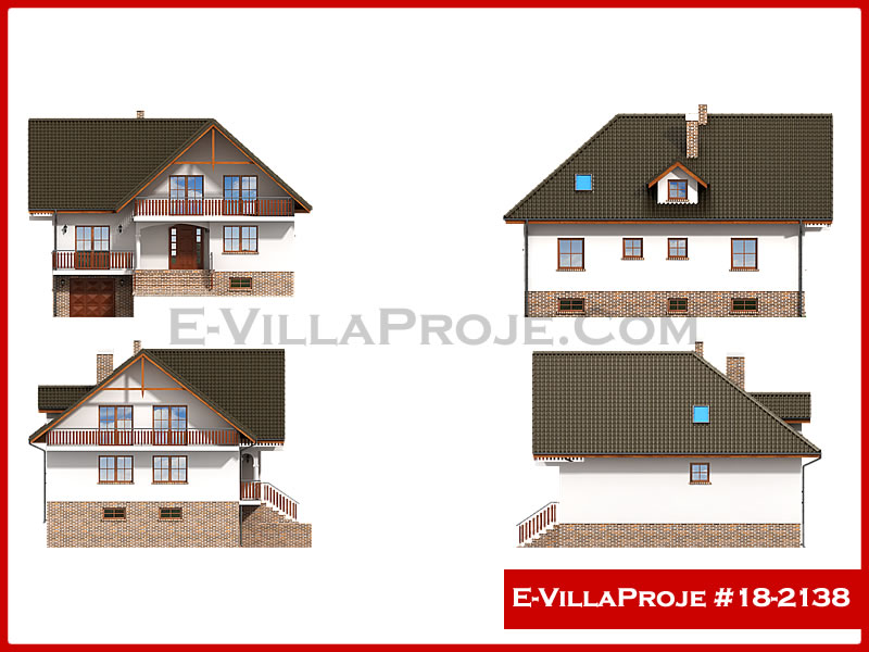 Ev Villa Proje #18 – 2138 Ev Villa Projesi Model Detayları