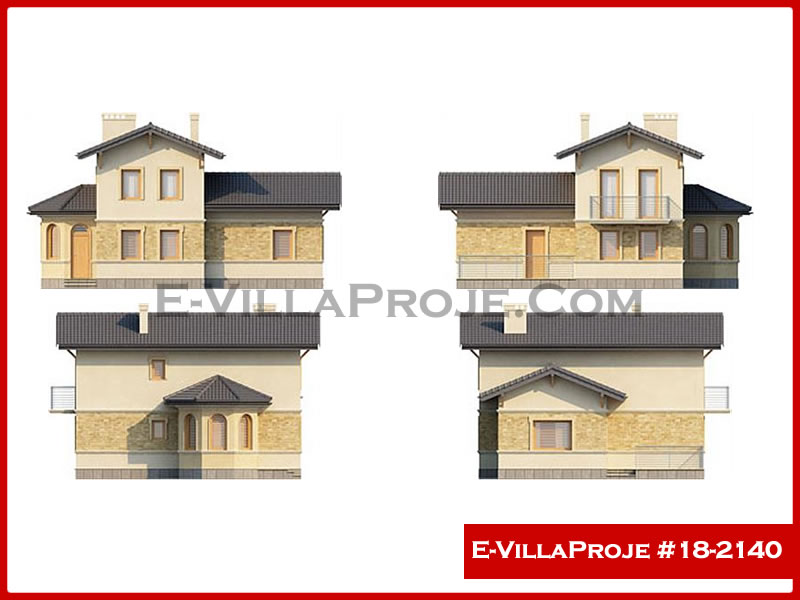 Ev Villa Proje #18 – 2140 Ev Villa Projesi Model Detayları