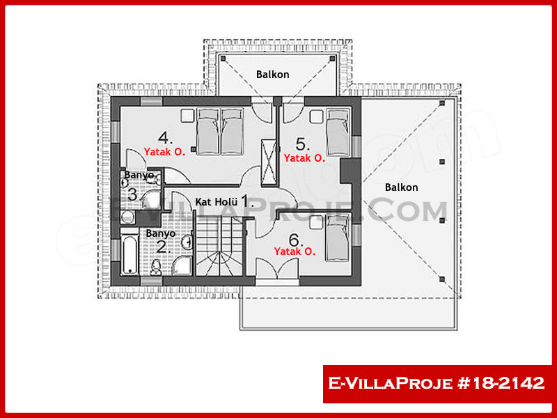 Ev Villa Proje #18 – 2142 Ev Villa Projesi Model Detayları