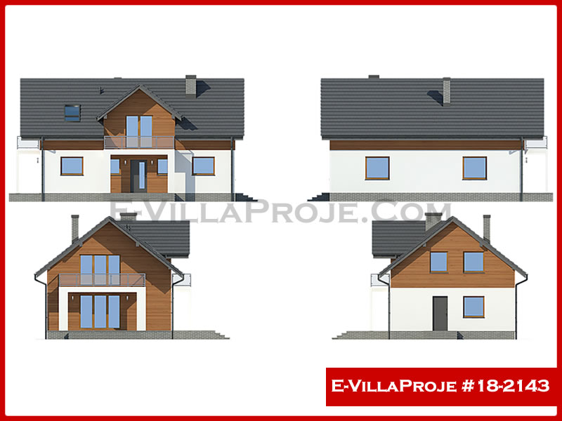 Ev Villa Proje #18 – 2143 Ev Villa Projesi Model Detayları