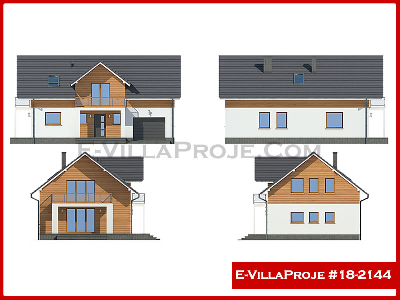 Ev Villa Proje #18 – 2144 Ev Villa Projesi Model Detayları