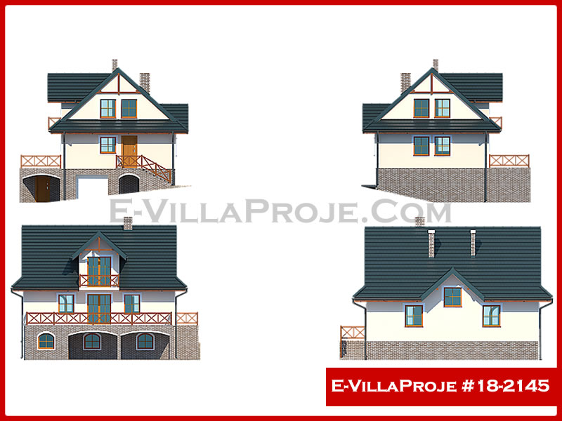 Ev Villa Proje #18 – 2145 Ev Villa Projesi Model Detayları