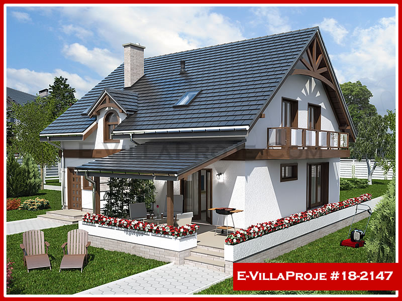 Ev Villa Proje #18 – 2147 Ev Villa Projesi Model Detayları