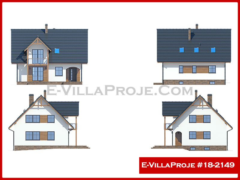 Ev Villa Proje #18 – 2149 Ev Villa Projesi Model Detayları