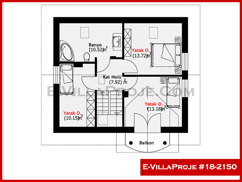 Ev Villa Proje #18 – 2150 Ev Villa Projesi Model Detayları