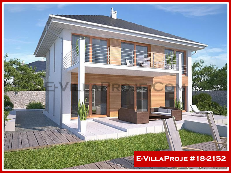 Ev Villa Proje #18 – 2152 Ev Villa Projesi Model Detayları