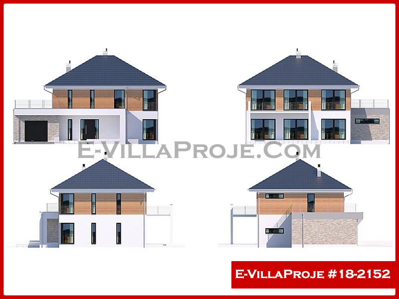 Ev Villa Proje #18 – 2152 Ev Villa Projesi Model Detayları
