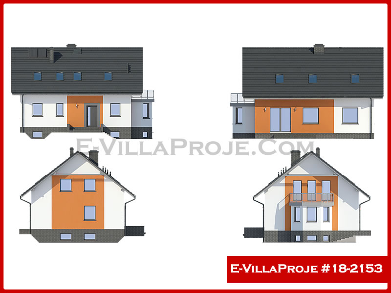 Ev Villa Proje #18 – 2153 Ev Villa Projesi Model Detayları