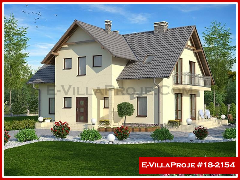 Ev Villa Proje #18 – 2154 Ev Villa Projesi Model Detayları