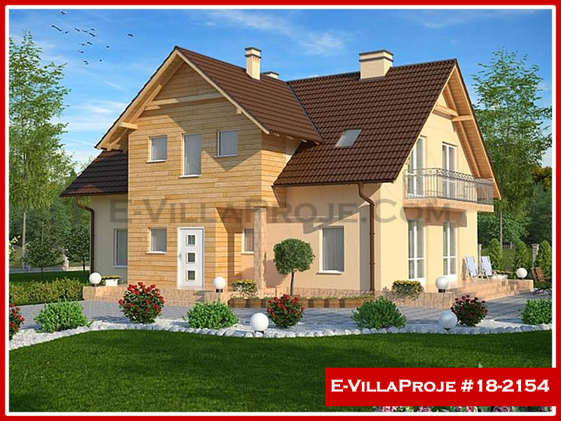 Ev Villa Proje #18 – 2154 Ev Villa Projesi Model Detayları