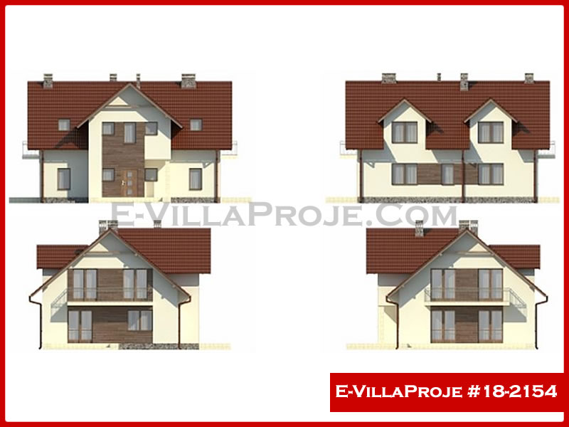 Ev Villa Proje #18 – 2154 Ev Villa Projesi Model Detayları