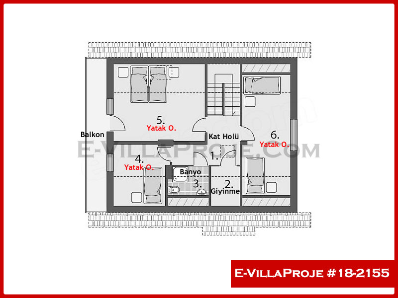 Ev Villa Proje #18 – 2155 Ev Villa Projesi Model Detayları