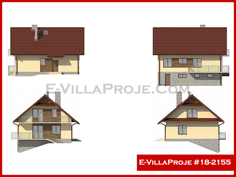 Ev Villa Proje #18 – 2155 Ev Villa Projesi Model Detayları