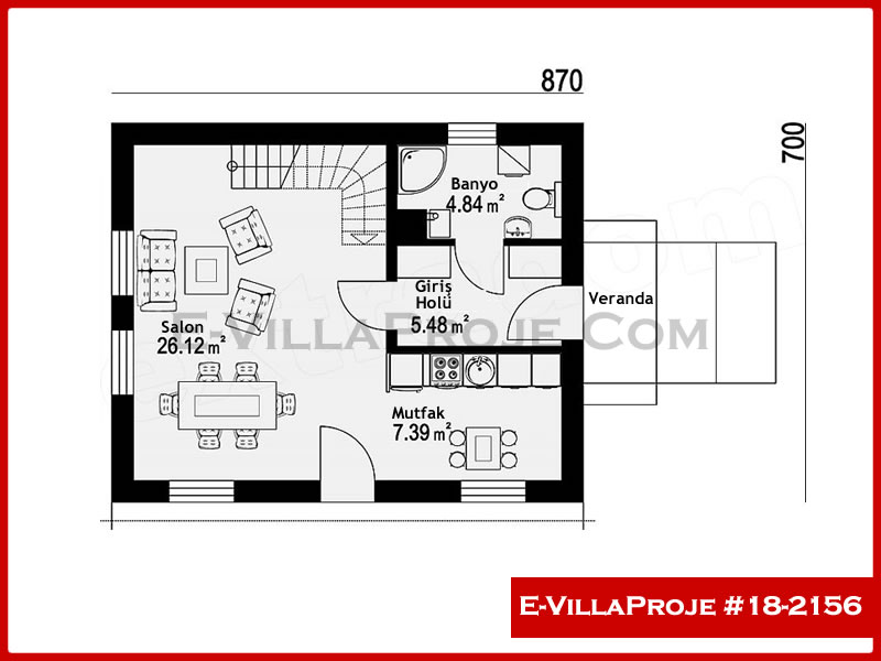 Ev Villa Proje #18 – 2156 Ev Villa Projesi Model Detayları