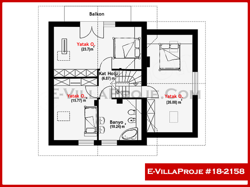 Ev Villa Proje #18 – 2158 Ev Villa Projesi Model Detayları