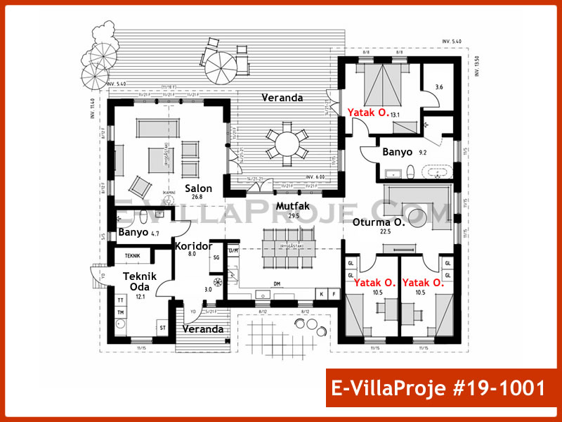 Ev Villa Proje #19 – 1001 Ev Villa Projesi Model Detayları