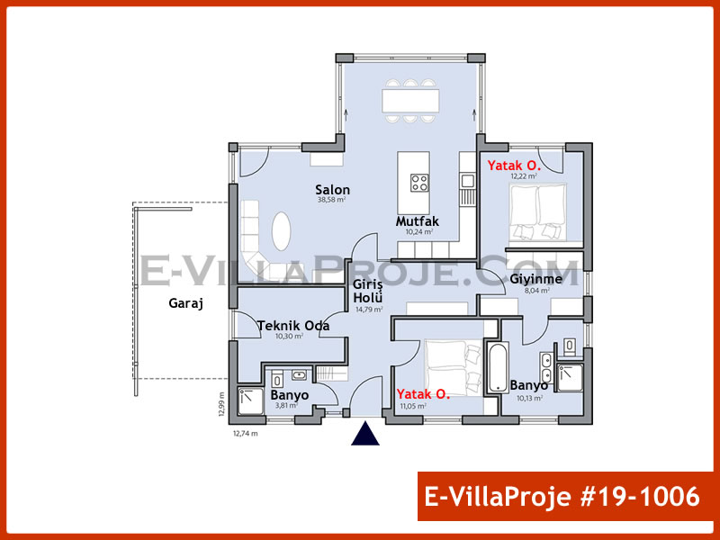 Ev Villa Proje #19 – 1006 Ev Villa Projesi Model Detayları