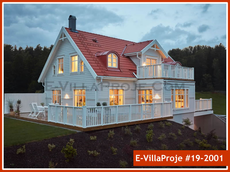 Ev Villa Proje #19 – 2001 Ev Villa Projesi Model Detayları