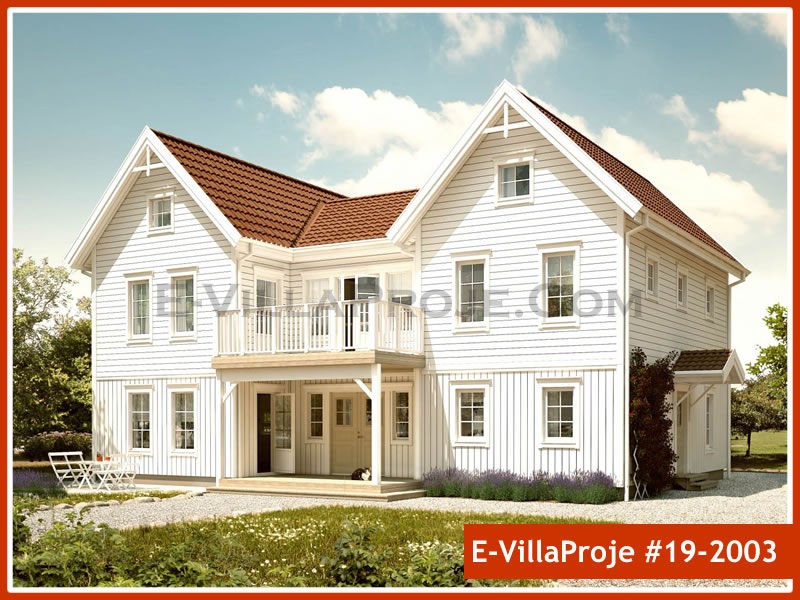 Ev Villa Proje #19 – 2003 Ev Villa Projesi Model Detayları