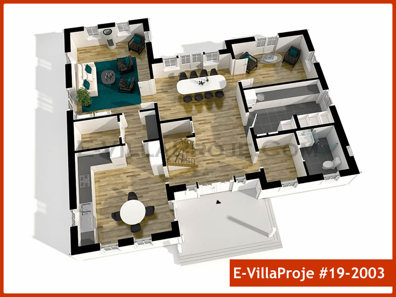 Ev Villa Proje #19 – 2003 Ev Villa Projesi Model Detayları