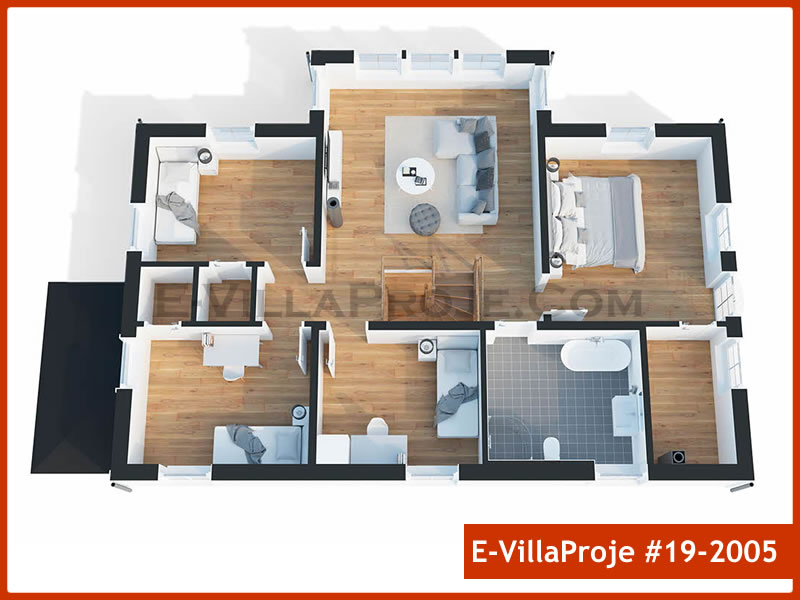 Ev Villa Proje #19 – 2005 Ev Villa Projesi Model Detayları