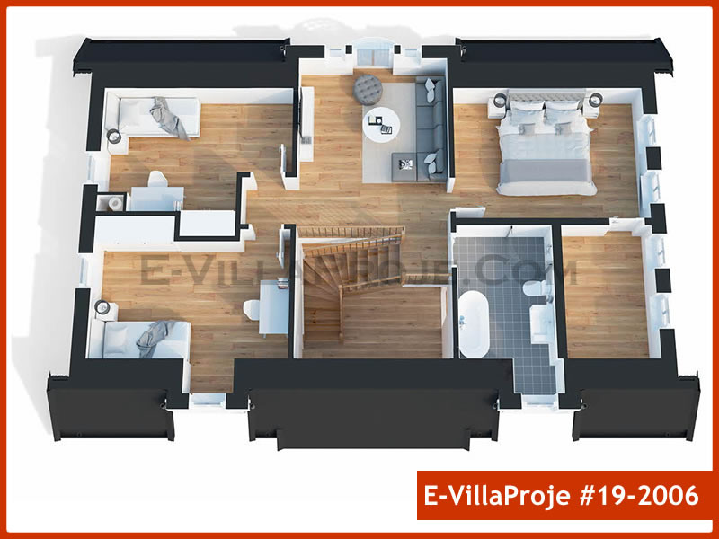 Ev Villa Proje #19 – 2006 Ev Villa Projesi Model Detayları