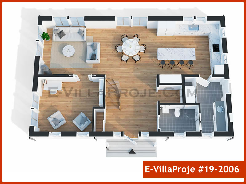 Ev Villa Proje #19 – 2006 Ev Villa Projesi Model Detayları