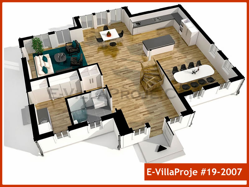 Ev Villa Proje #19 – 2007 Ev Villa Projesi Model Detayları