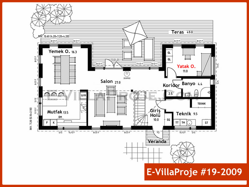 Ev Villa Proje #19 – 2009 Ev Villa Projesi Model Detayları