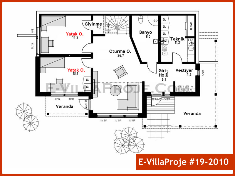 Ev Villa Proje #19 – 2010 Ev Villa Projesi Model Detayları