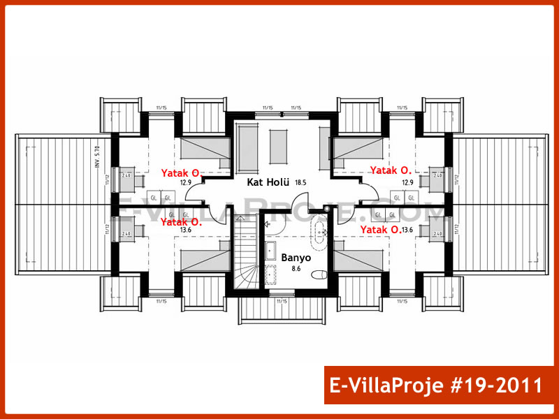 Ev Villa Proje #19 – 2011 Ev Villa Projesi Model Detayları