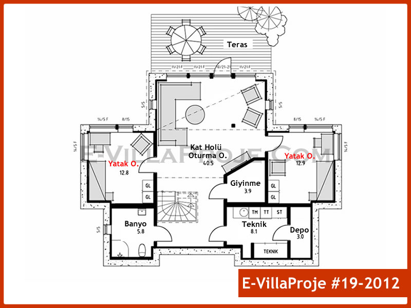 Ev Villa Proje #19 – 2012 Ev Villa Projesi Model Detayları