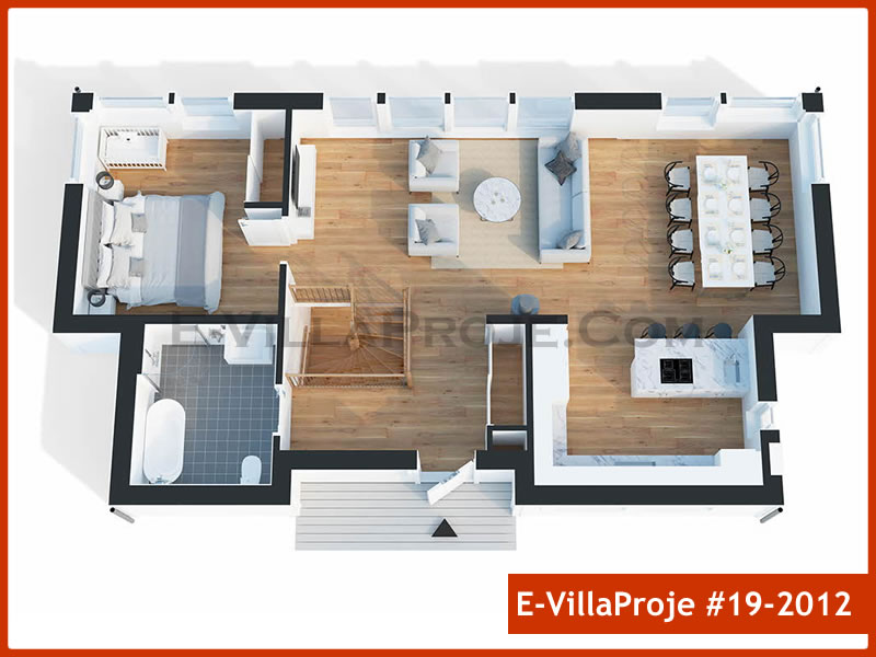 Ev Villa Proje #19 – 2012 Ev Villa Projesi Model Detayları