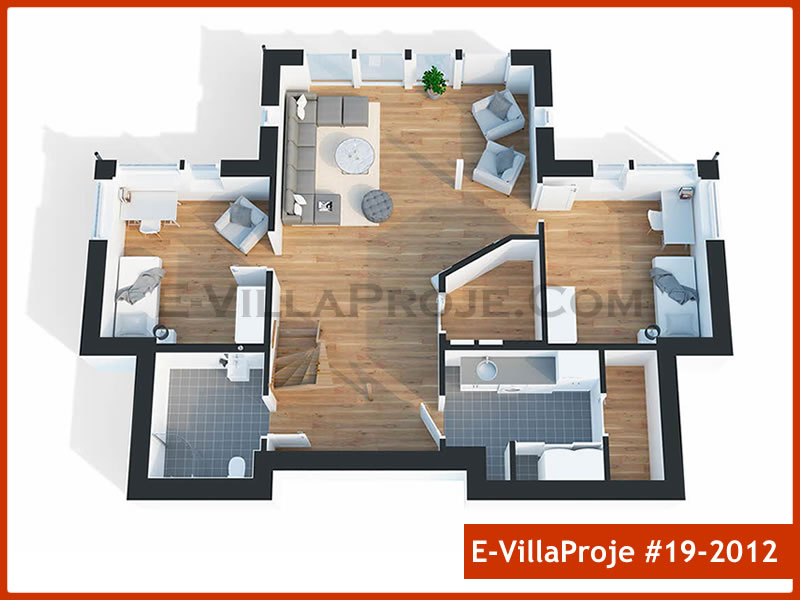 Ev Villa Proje #19 – 2012 Ev Villa Projesi Model Detayları