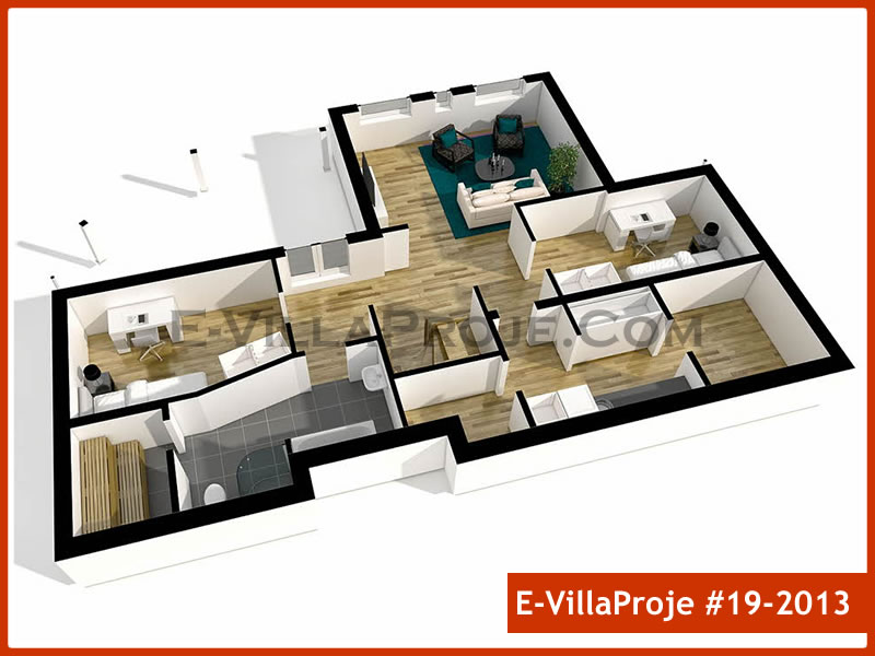 Ev Villa Proje #19 – 2013 Ev Villa Projesi Model Detayları