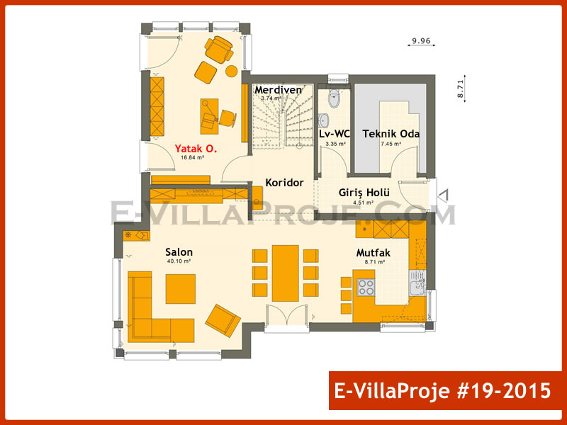 Ev Villa Proje #19 – 2015 Ev Villa Projesi Model Detayları