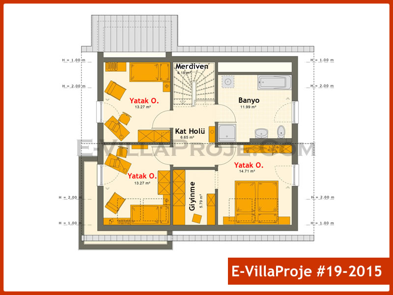 Ev Villa Proje #19 – 2015 Ev Villa Projesi Model Detayları
