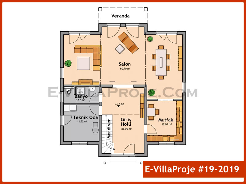 Ev Villa Proje #19 – 2019 Ev Villa Projesi Model Detayları