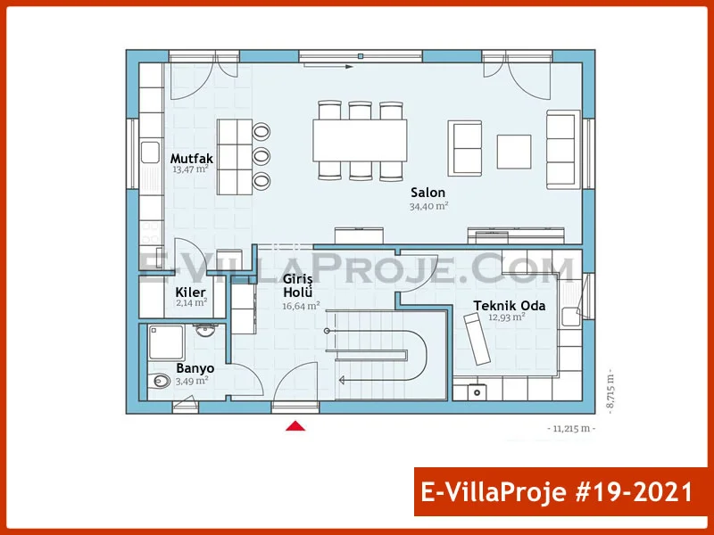 Ev Villa Proje #19 – 2021 Ev Villa Projesi Model Detayları