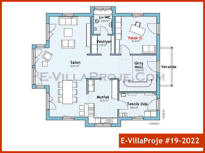 Ev Villa Proje #19 – 2022 Ev Villa Projesi Model Detayları