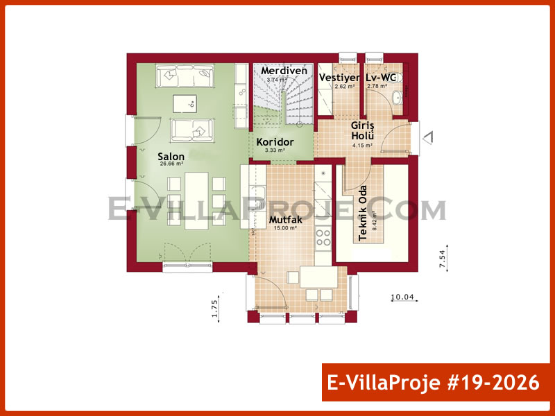 Ev Villa Proje #19 – 2026 Ev Villa Projesi Model Detayları