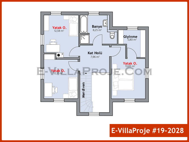 Ev Villa Proje #19 – 2028 Ev Villa Projesi Model Detayları